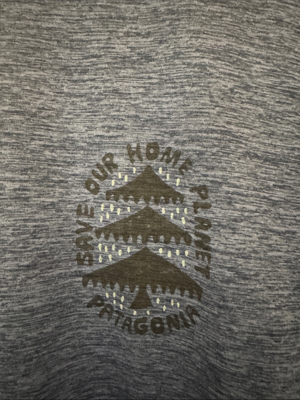 EUC Patagonia Worn Wear Patagonia Women's Capilene Cool Daily Graphic T-Shirt - Picture 3 of 8